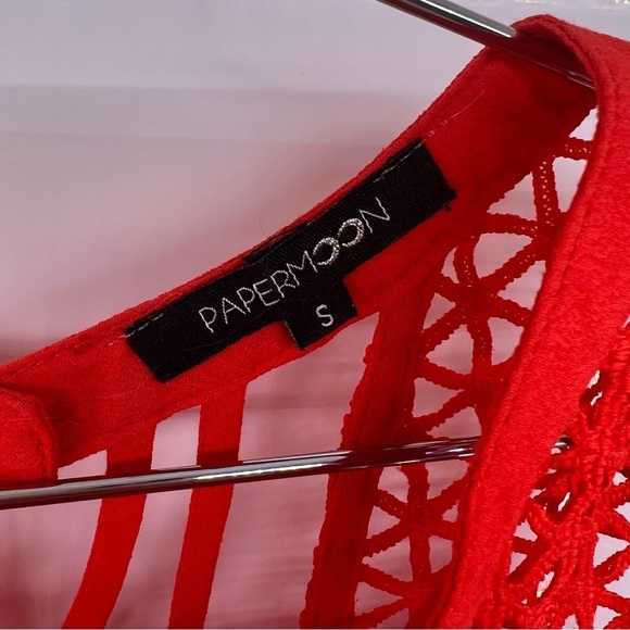 5/$25 Papermoon small red top b43 - Picture 2 of 3